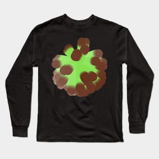 Abstrac Green Art Long Sleeve T-Shirt